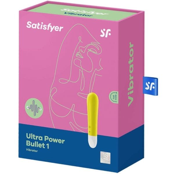 SATISFYER - ULTRA POWER BULLET 1 YELLOW 3